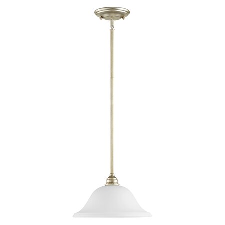 Quorum Bryant 13In. Pend Aged Silver Leaf 654-60